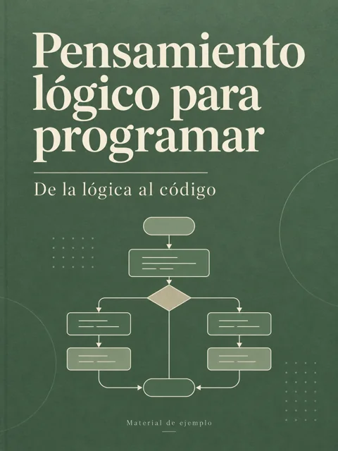 Portada ilustrativa de programación